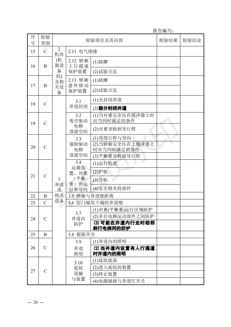 《電梯監(jiān)督檢驗和定期檢驗規(guī)則——曳引與強制驅(qū)動電梯》（TSG T7001—2009）第3號修改單（征求意見稿）