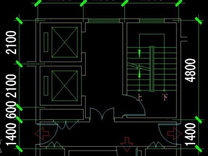 高層住宅中，樓梯間+電梯的24種組合方式