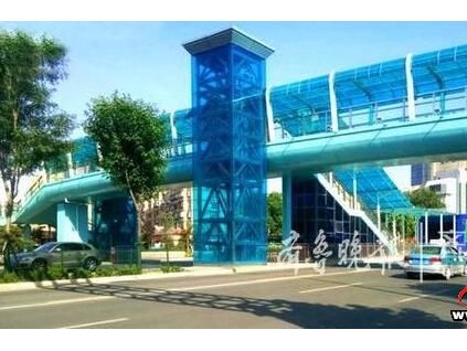 濟南這條路太貼心：天橋設垂直電梯，國家民政部點贊