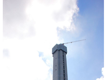 即將竣工的康力288米試驗塔 將刷新世界紀錄