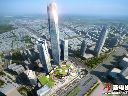 東莞第一高樓“國貿(mào)中心”電梯工程簽約儀式舉行 上海三菱再攀高