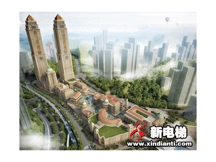 奧的斯高速梯入駐貴陽新CBD地標 將為貴陽花果園提供220部電梯