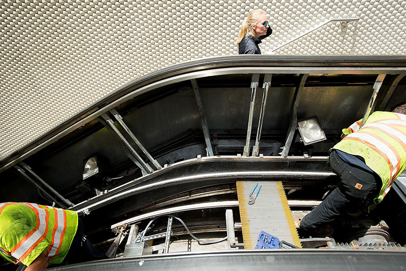 美國圣弗朗西斯科輕軌系統(tǒng)自動扶梯維護工程基本完成