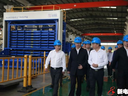 森赫電梯迎湖州市委副書記、市長錢三雄一行蒞臨考察調(diào)研
