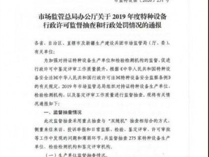 依法吊銷許可證！市場監(jiān)管總局通報4家企業(yè)，三年內(nèi)不得再次申請電梯制造許可證