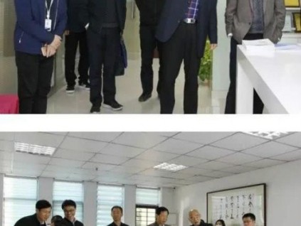 安徽省經(jīng)信廳領導一行蒞臨奧里奧克調研指導