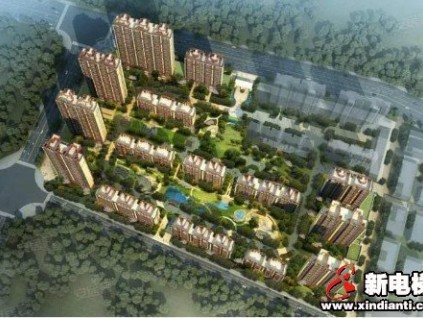 恒達富士電梯經(jīng)典項目︱陜西西安周至萬聯(lián)翡翠灣