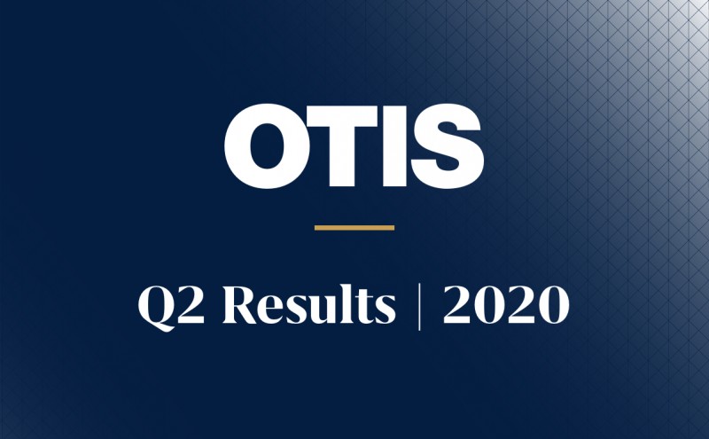 1-BUOYED BY TECHNOLOGY, OTIS REFLECTS ON A &ldquo;SOLID&rdquo; FIRST HALF