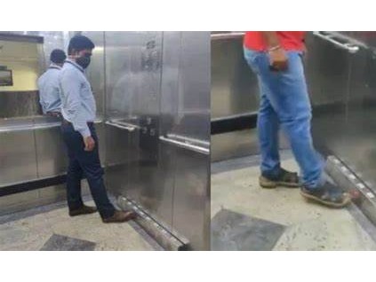 印度欽奈地鐵為電梯安裝腳踏板控制裝置