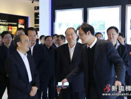 康力電梯董事長(zhǎng)王友林接待長(zhǎng)三角G60科創(chuàng)走廊九城市人大代表團(tuán)