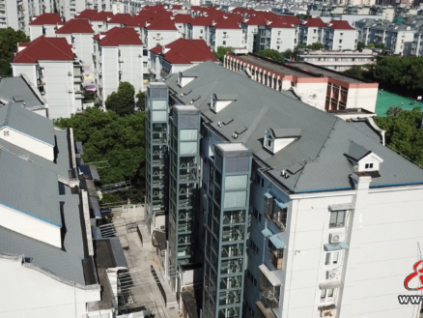 116部老房加梯今天開工，上海這個中心城區(qū)如何做到批量加梯