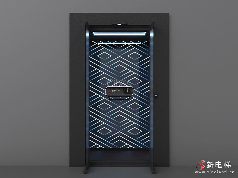 豪華版轎廂式別墅電梯；