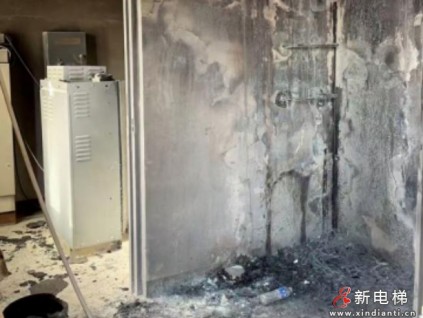 北京一小區(qū)施工人員在更換電梯切割作業(yè)時機房??起火被罰?