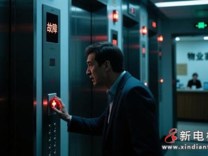 大連某小區(qū)停電被困電梯30分鐘 物業(yè)稱7部電梯同時呼救占線延誤救援