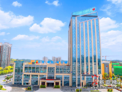 梅輪電梯中標(biāo)綿陽科技城新區(qū)管委會(huì)辦公大樓舊梯更新工程，賦能政務(wù)服務(wù)升級(jí)