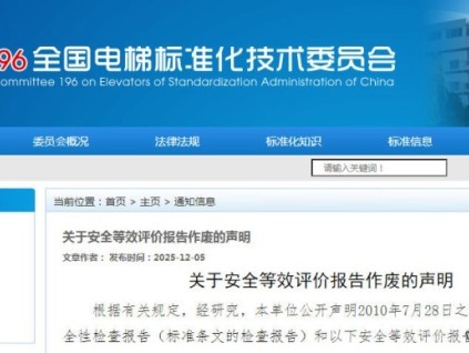 新電梯網(wǎng)早新聞 2025年12月15日 十月廿六 星期一