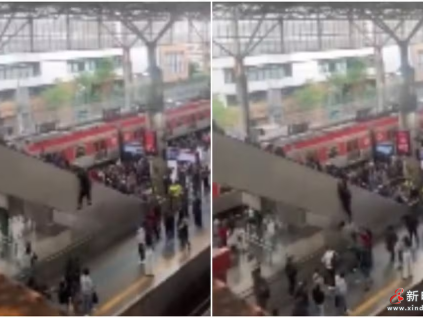巴西圣保羅Brás車站扶梯事故，乘客踩踏13人受傷