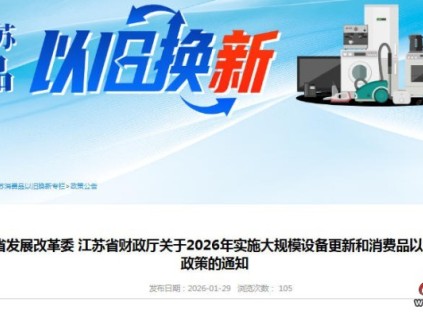 江蘇2026年設(shè)備更新政策：老舊電梯優(yōu)先更新